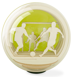 Silhouglobe Fussball